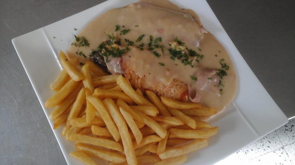 Endives au jambon et maroilles ou Filet de poulet à la crème