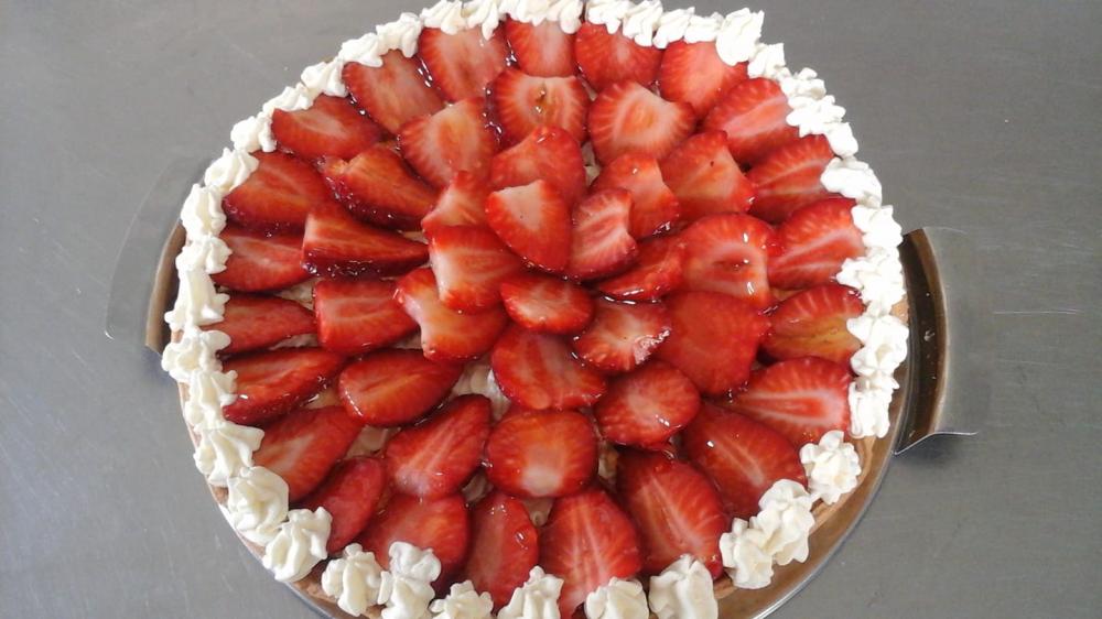 tarte aux fraises
